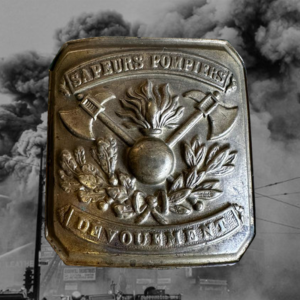 SAPEURS POMPIERS DE VOUEMENT BRONCE